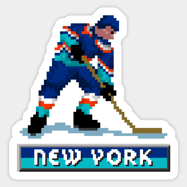 Retro New York Hockey Sticker by clarkehall